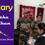 Raksha Bandhan, Military, Gurukul,asharam bapu,sant asharamji gurukul,gurukulbhopal